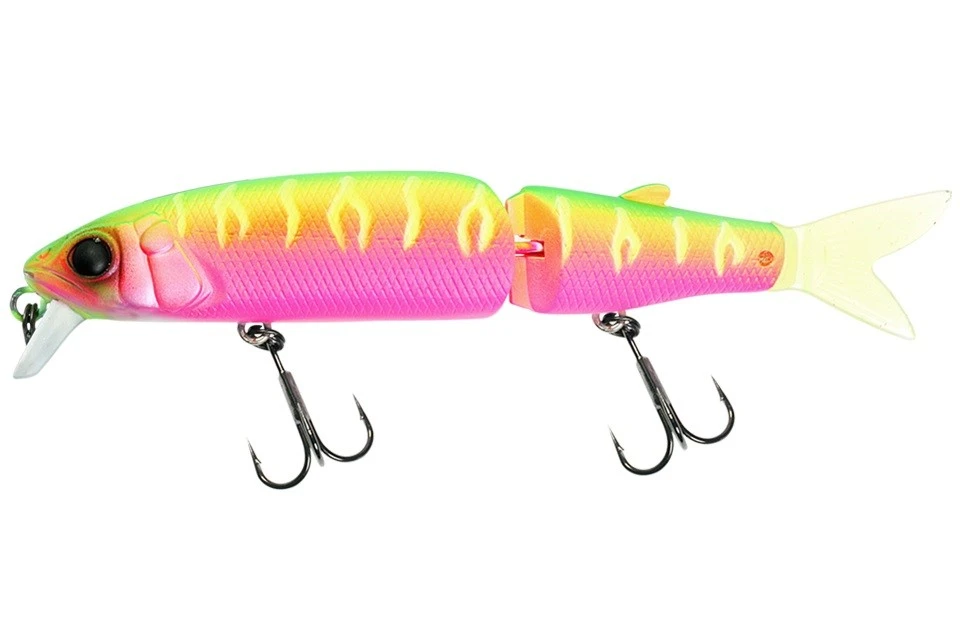 Воблер Jackall Magallon 113SP Dragon Fruit Mat Tiger 13,7 гр — характеристики,
	                                    особенности конструкции