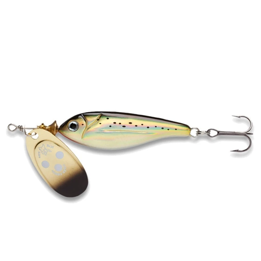 Вращающаяся Блесна Blue Fox Minnow Super Vibrax №2 9 гр G   BFMSV2-G — характеристики,
	                                    особенности конструкции
