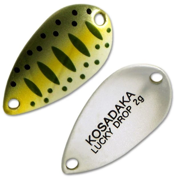 Колеблющаяся Блесна Kosadaka Trout Police Lucky Drop 2 гр 23 мм 400   TL-LD-400 — характеристики,
	                                    особенности конструкции