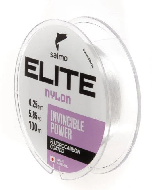 Леска монофильная Salmo Elite Fluoro Coated Nylon 100 м 0,25 мм    4118-025 — характеристики,
	                                    особенности конструкции