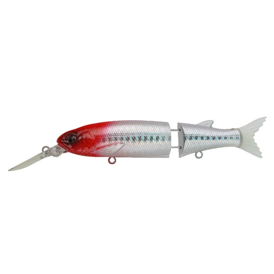 Воблер Strike Pro Glider-X 105L 022PPP-713 Redhead Silver 14,4 гр   EG-157L-SP#022PPP-713 — характеристики,
	                                    особенности конструкции