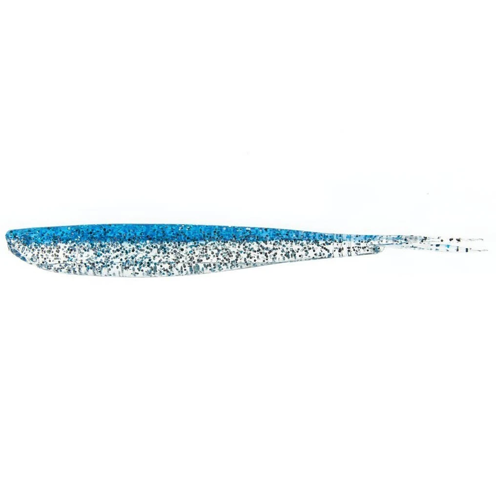 Силиконовая приманка Lucky John Slick Shad-V 5.0in 127 мм 5 шт 004 3D Series  140423-004 — характеристики,
	                                    особенности конструкции