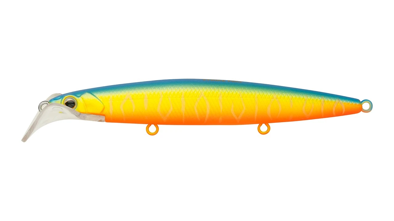 Воблер Strike Pro Scooter Minnow 110F A252S Bullfinch Mat Tiger 11,8 гр   EG-186F#A252S — характеристики,
	                                    особенности конструкции