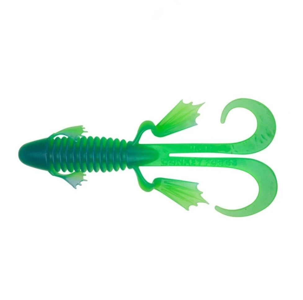 Силиконовая приманка Jig It Donkey Frog 3.8 96 мм 6 шт 006 Hot mint   JIDF96006S — характеристики,
	                                    особенности конструкции