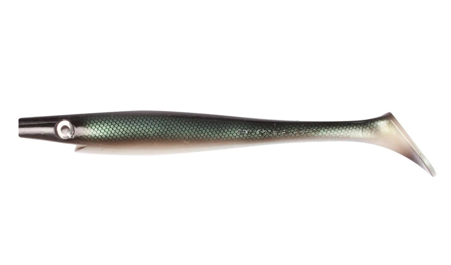 Силиконовая приманка Strike Pro Giant Pig Shad 260 мм 1 шт Baltic Herring   SP-172B#142 — характеристики,
	                                    особенности конструкции