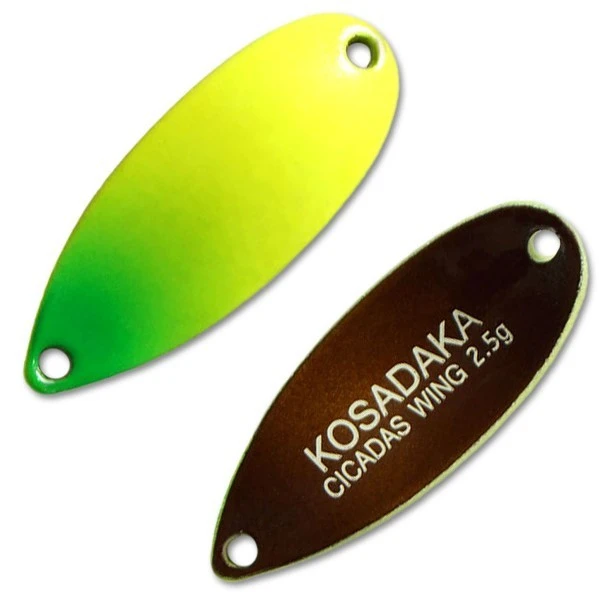 Колеблющаяся Блесна Kosadaka Trout Police Cicadas Wing 2,5 гр 29 мм C23   TL-CW-C23 — характеристики,
	                                    особенности конструкции